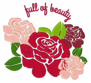 Picture of Full Of Beauty Machine Embroidery Design