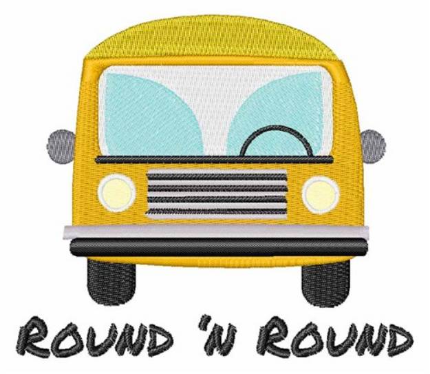 Picture of Round N Round Machine Embroidery Design