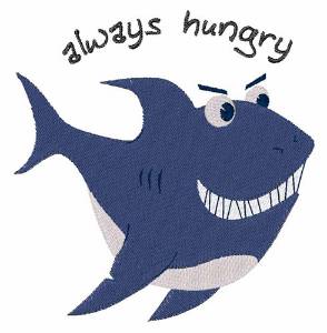 Picture of Always Hungry Machine Embroidery Design