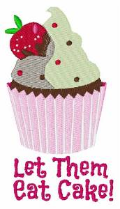 Picture of Eat Cake Machine Embroidery Design