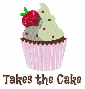 Picture of Takes The Cake Machine Embroidery Design