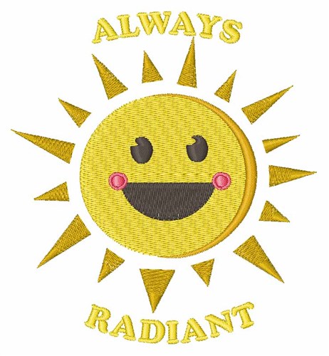 Always Radiant Machine Embroidery Design