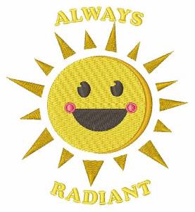 Picture of Always Radiant Machine Embroidery Design