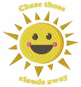 Picture of Chase Clouds Machine Embroidery Design