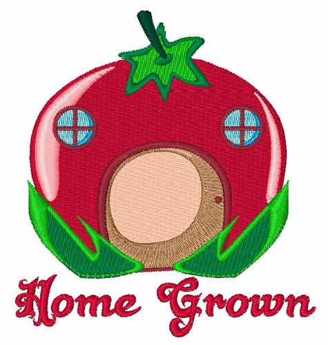 Home Grown Machine Embroidery Design