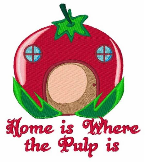 Picture of Where Pulp Is Machine Embroidery Design