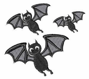 Picture of Flying Bats Machine Embroidery Design