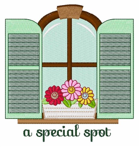 Special Spot Machine Embroidery Design