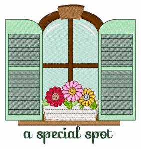 Picture of Special Spot Machine Embroidery Design