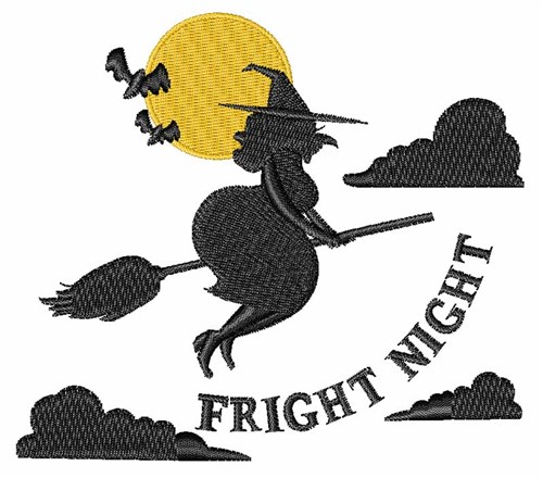 Fright Night Machine Embroidery Design