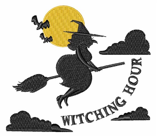"Witching Hour" Machine Embroidery Design