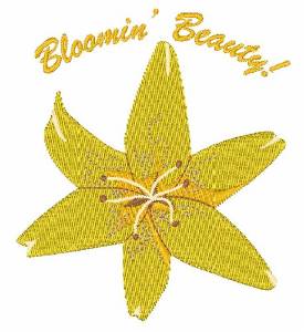 Picture of Bloomin Beauty Machine Embroidery Design