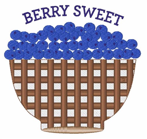 Berry Sweet Machine Embroidery Design