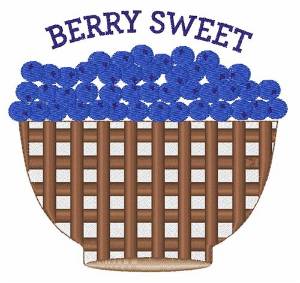 Picture of Berry Sweet Machine Embroidery Design