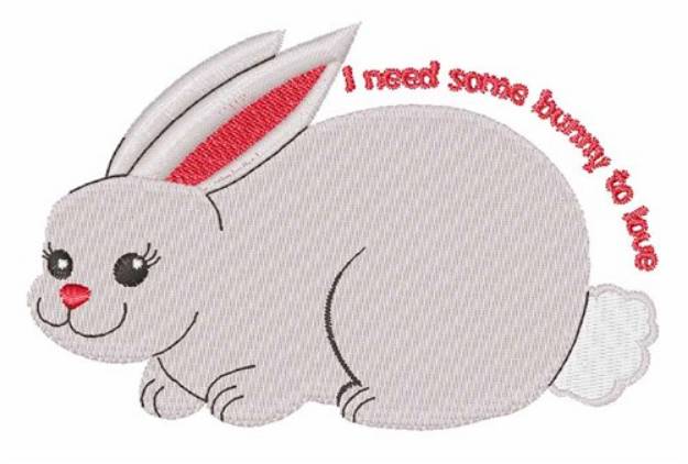 Picture of Some Bunny Machine Embroidery Design