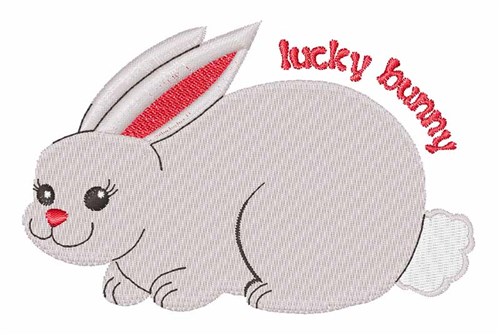Lucky Bunny Machine Embroidery Design