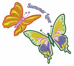 Picture of Summer Love Machine Embroidery Design