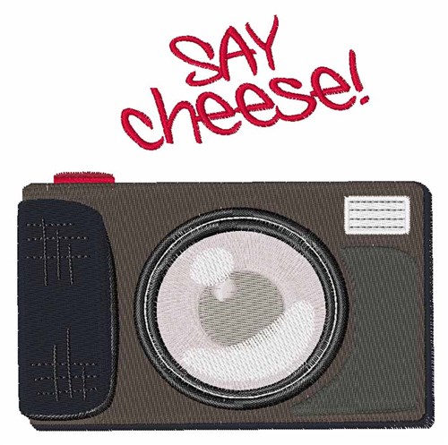 Say Cheese Machine Embroidery Design