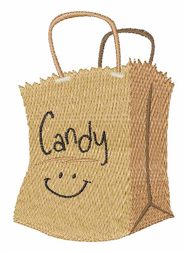 Candy Bag Machine Embroidery Design