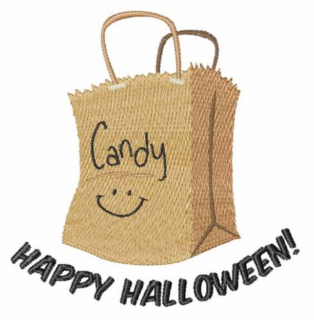 Picture of Happy Halloween Machine Embroidery Design