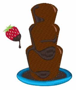 Picture of Chocolate Fountain Machine Embroidery Design