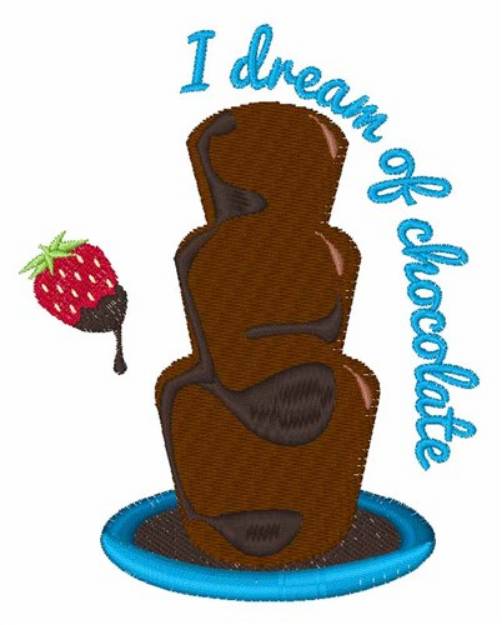 Picture of Dream Of Chocolate Machine Embroidery Design