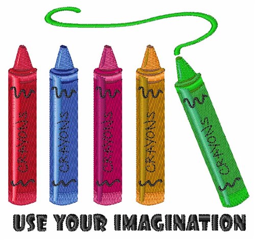 Use Imagination Machine Embroidery Design