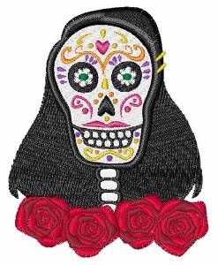 Picture of Day Of Dead Machine Embroidery Design