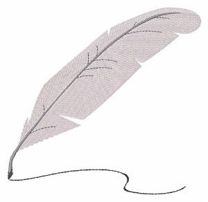 Picture of Quill Pen Machine Embroidery Design