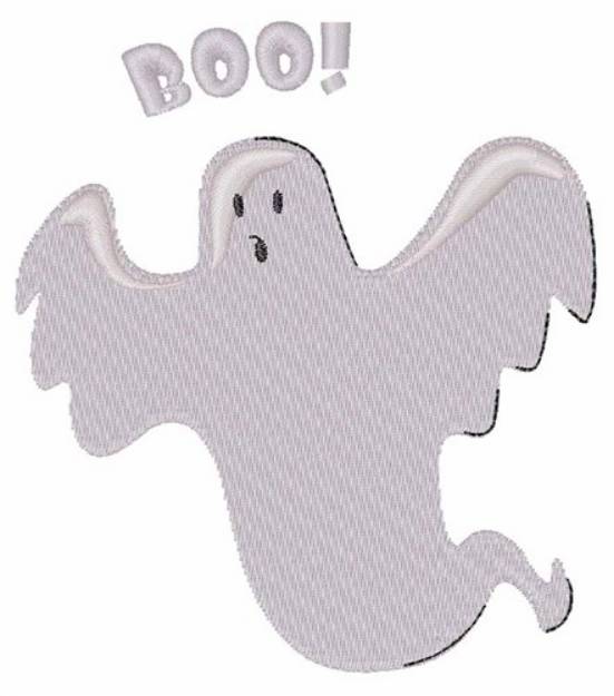 Picture of Boo Ghost Machine Embroidery Design