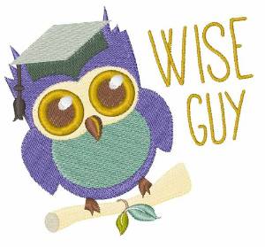 Picture of Wise Guy Machine Embroidery Design