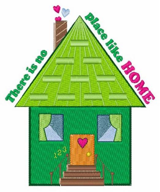 Picture of Like Home Machine Embroidery Design