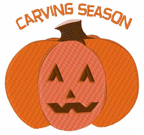 Carving Season Machine Embroidery Design