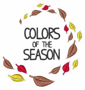 Picture of Colors Of Season Machine Embroidery Design