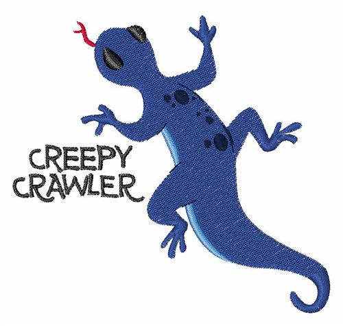Creepy Crawler Machine Embroidery Design