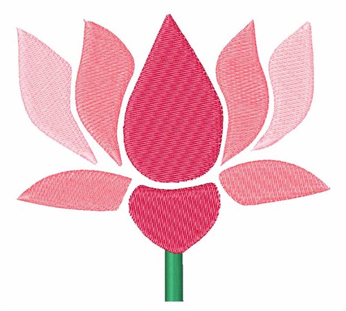 Flower Bloom Machine Embroidery Design