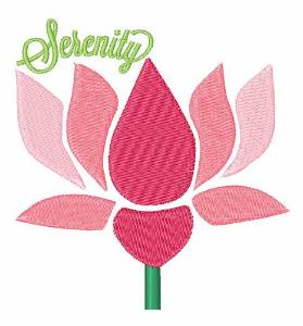 Picture of Serenity Machine Embroidery Design