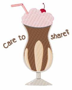 Picture of Care To Share Machine Embroidery Design
