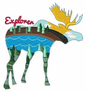 Picture of Explorer Machine Embroidery Design