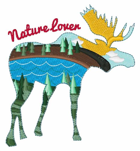 Nature Love Machine Embroidery Design
