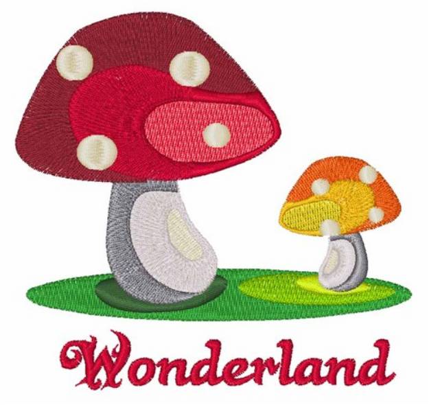 Picture of Wonderland Machine Embroidery Design