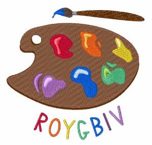 Picture of ROYGBIV Machine Embroidery Design
