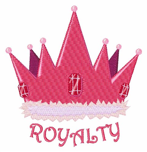 Royalty Machine Embroidery Design