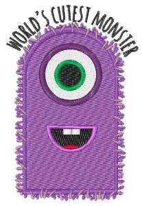 Picture of Cutest Monster Machine Embroidery Design