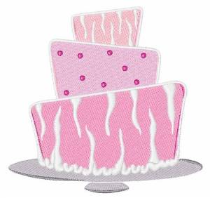 Picture of Wedding Cake Machine Embroidery Design