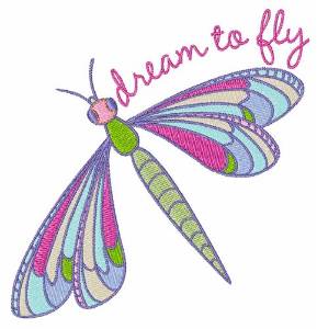 Picture of Dream To Fly Machine Embroidery Design