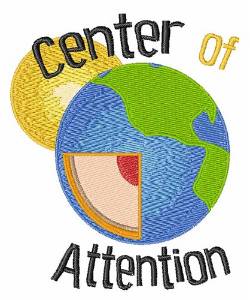 Picture of Center Of Attention Machine Embroidery Design