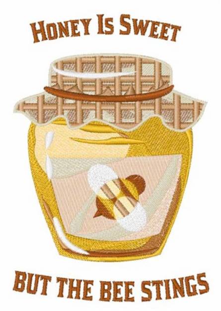 Picture of Honey Is Sweet Machine Embroidery Design
