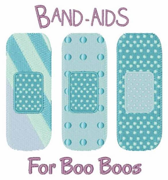 Picture of Band Aids Machine Embroidery Design