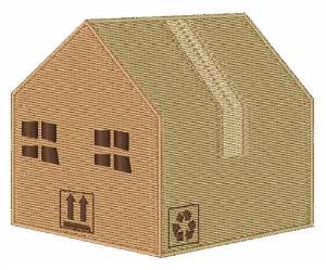 Picture of Box House Machine Embroidery Design